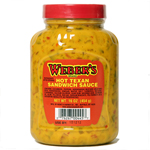 Weber's Hot Texan Sandwich Sauce